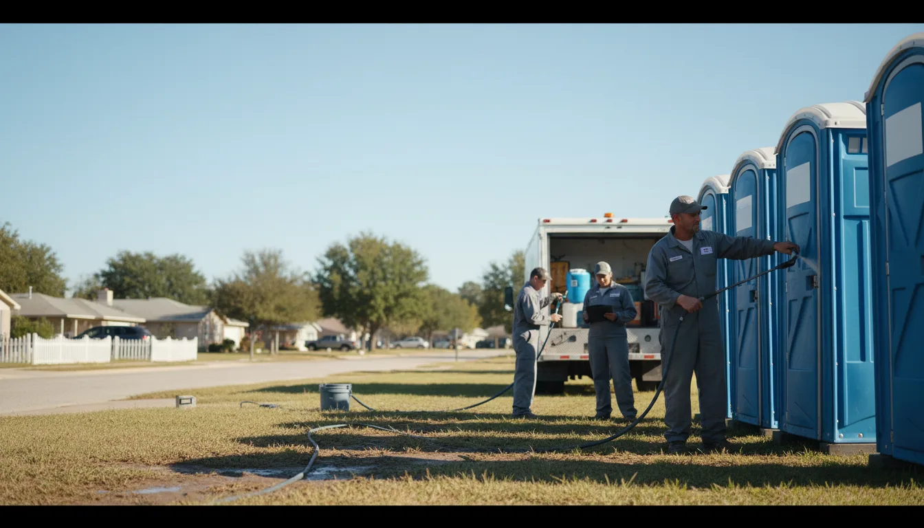 Long-Term Portable Toilet Rental in Cornelia, GA near me
